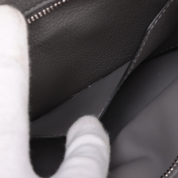 Balenciaga Gray Satchel with Structured Silhouette and Silver Hardware - Picture 8 of 11